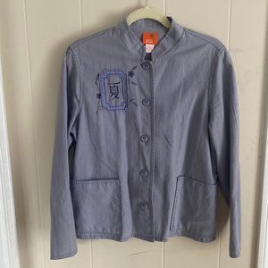 Hearts of Palm Button Shirt/Jacket